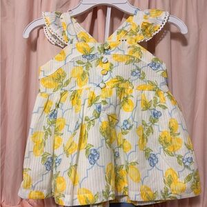 Max Studio Kids Lemon Print Set